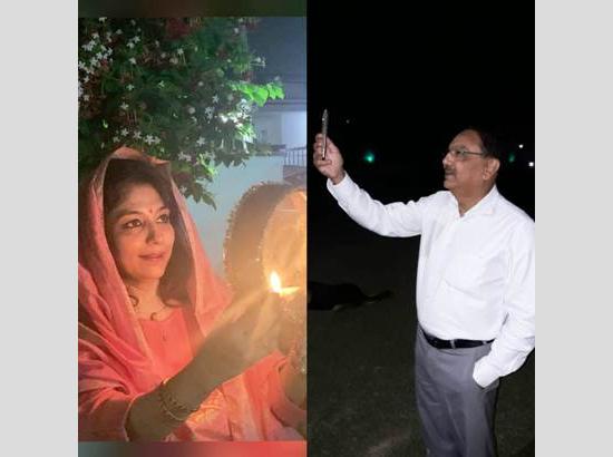 DC Ferozepur celebrates Karva Chauth online over video call with wife