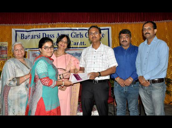Empower yourselves through Education- DC Exhorts to Girls