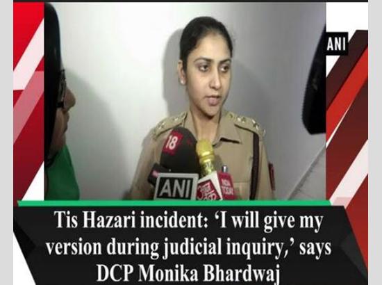 Listen to the woman DCP who was terribly chased during Lawyer -Police clash in Delhi  ( Watch Video ) 