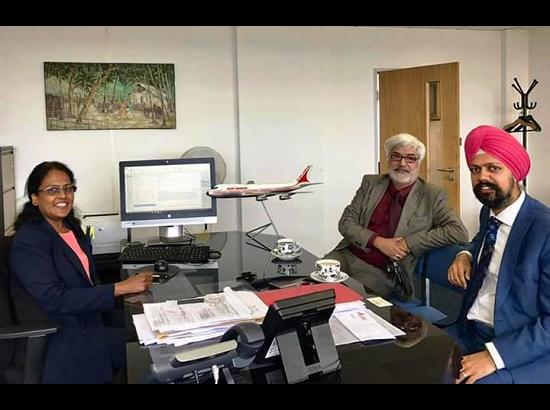 UK MP Tanmanjeet Dhesi bats for direct flights between Amritsar-UK

