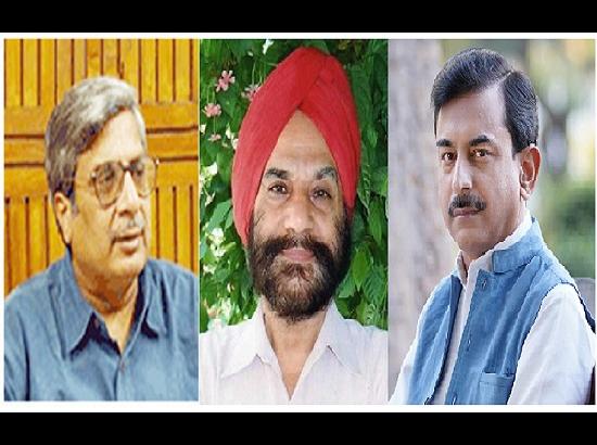 Joshi, Pramod & Bhatti appointed to Advisory Council Chandigarh 

