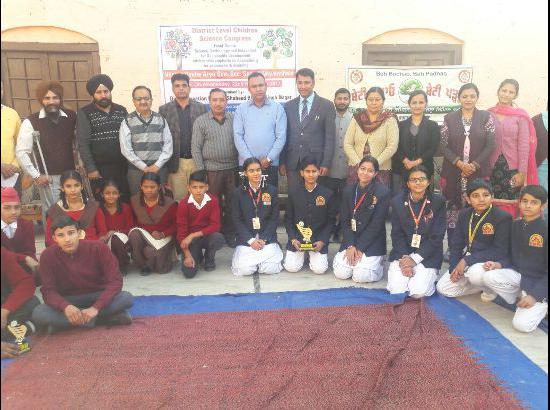 Education Department organises Children Science Congress at Nawanshahr