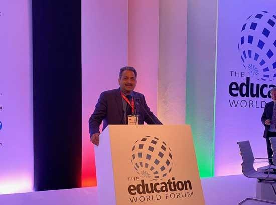 Community participation must for quality education, avers Singla at Education World Forum in London
