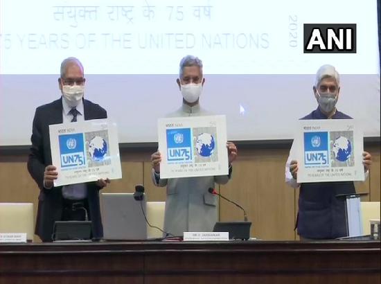 India releases commemorative stamp on UN’s 75th anniversary