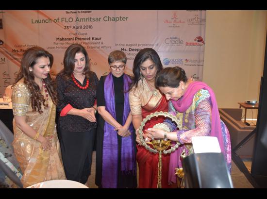 Maharani Preneet Kaur launches FLO chapter in Amritsar