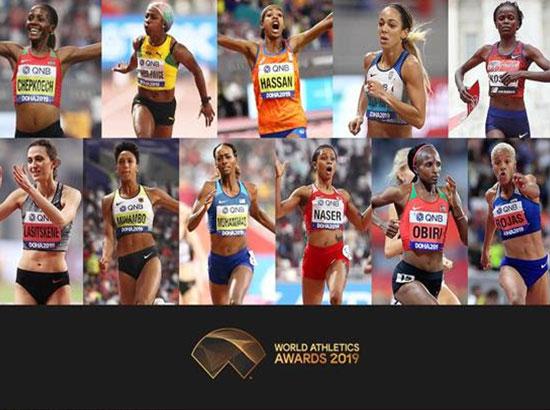 IAAF announces 11 nominees for Female World Athlete of the Year