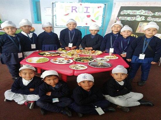 Children of Akal Academy Bhunsla celebrates Fruit & Vegetable Day
