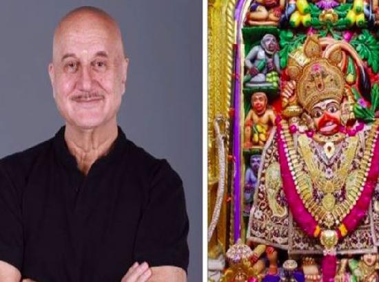 Anupam Kher wishes fans on Hanuman Jayanti