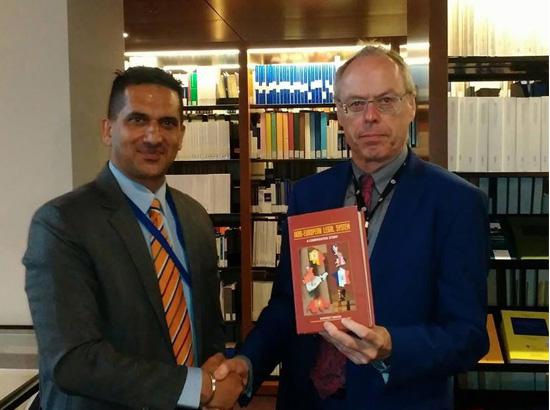 High Court Lawyer Harpreet Sandhu’s book placed in European Parliament; Library at Luxembourg