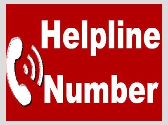  Special COVID Helpline number for advice on Medical, Stress & Anxiety related issues launched 