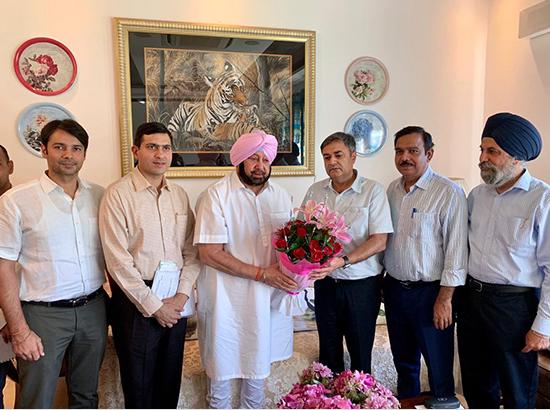 Punjab IAS officers donate for families of Phulwama victims , handover cheque to CM