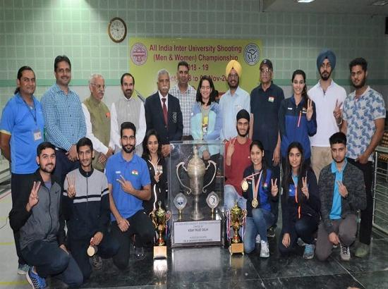 Panjab University claim overall trophy in Inter-Varsity shooting championship