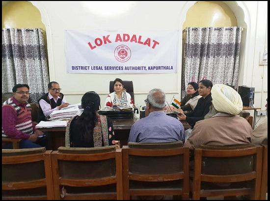 SDM chairs Lok Adalat for revenue, civil cases in Kapurthala