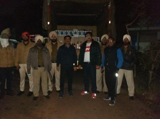 Illegal liquor seized in Mohali