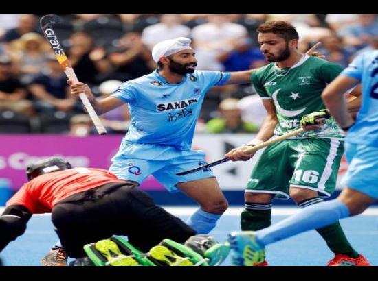 India beat Pakistan 6-1 in a 5th Hockey World League Semifinal