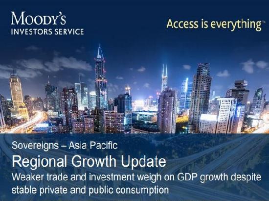 Moody's lowers India's GDP growth forecast for 2019 to 6.2 pc from 6.8 pc