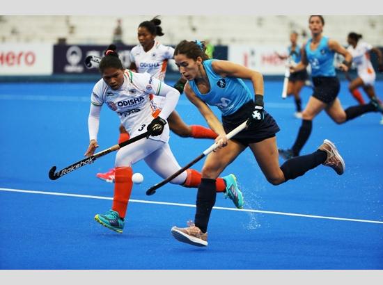 Indian women beat Uruguay 4-1 in FIH Women's Series Finals  

 