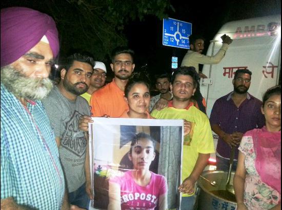 Udham NGO celebrates cancer victim Ishnoor’s birthday in a novel way