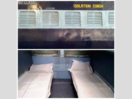 Railways to modify coaches into Isolation Wards