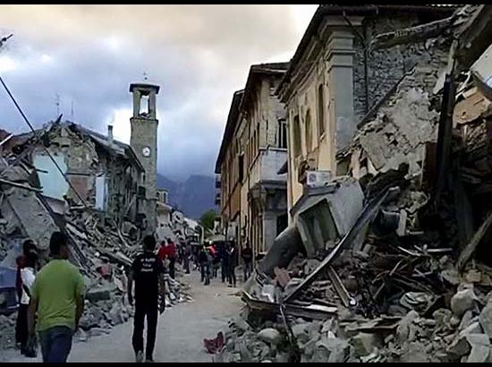 Death toll in the Italy earthquake goes to 38 
