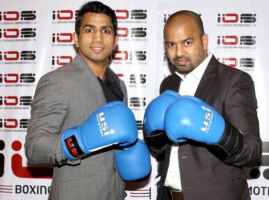 IOS Boxing Promotions signs Akhil, Jitender 