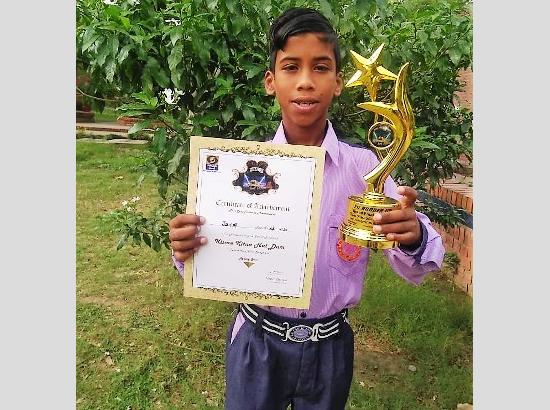 Joshua from SOS Children’s Village bags trophy in TV Reality Show - “Kisme Kitna Hai Dum”