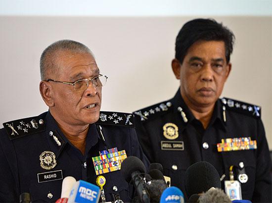 Malaysia's Deputy Inspector-General of Police Noor Rashid Ibrahim