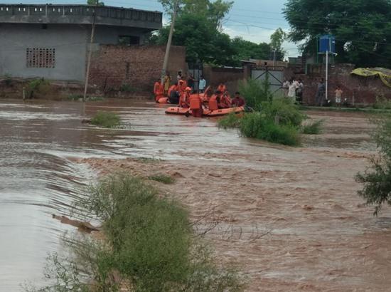 Ludhiana: Breach in Bholewal village inundates 10 villages, thousands of acres of crop