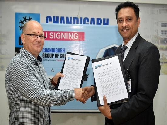 MOU Signing between Toi Ohomai, NewZealand and CGC Landran