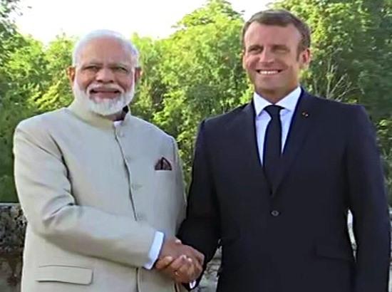 Kashmir issue between India and Pak, no 3rd party should interfere, says French President
