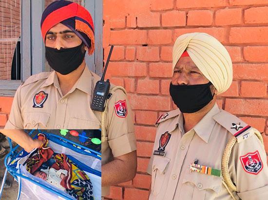 Honoured: Two Moga cops who helped woman deliver baby on roadside 