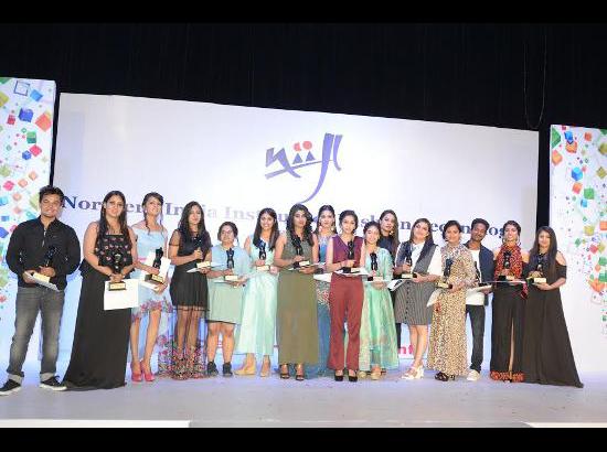 20th Anukama Fashion Show of NIIFT Mohali held at Tagore Theatre