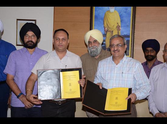 NIPER signed MoU with Guru Nanak Dev University