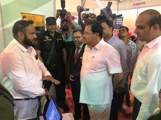 O. P. Soni inaugurates 2nd day Universal Education Expo 2019 

