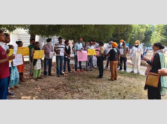 Punjabi University Student bodies condemn Modi Government’s anti Punjabi and anti Farmer policies