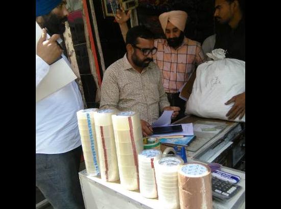 Under mission ‘Plastic-Free-Ferozepur’, 5 polythene bags dealers challaned
