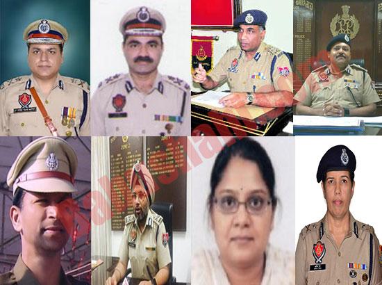 8 Punjab IPS officers promoted to the rank of ADGP