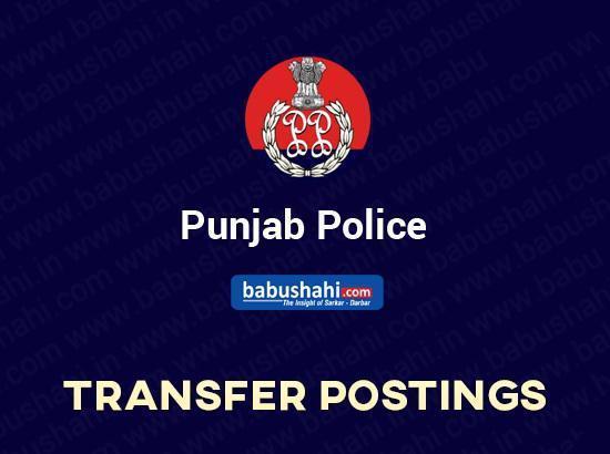 14 Punjab IPS and 4 PPS officers transferred 