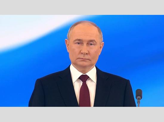 Vladimir Putin sworn in as Russia's president for record fifth term