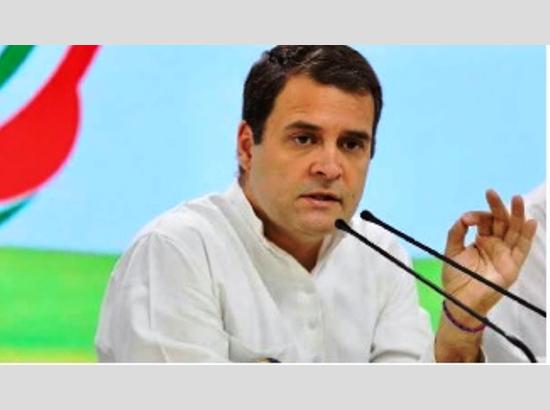 CWC  turns down Rahul's offer to resign