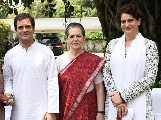 SPG cover of Sonia, Rahul, Priyanka withdrawn

