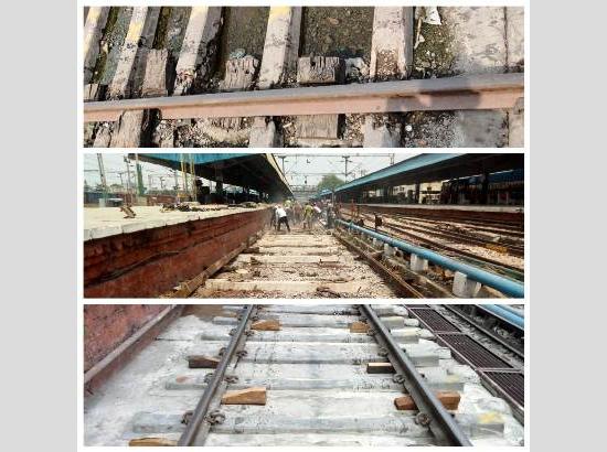 Railway constructs 600m long concrete track with new technology in 108 hrs