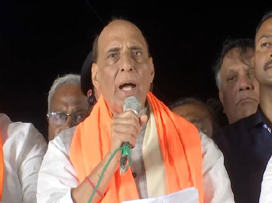 Rajnath Singh files nomination from Lucknow constituency