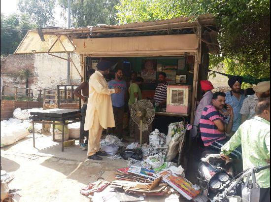 Missing land revenue record found from rag-picker while selling to junk dealer
