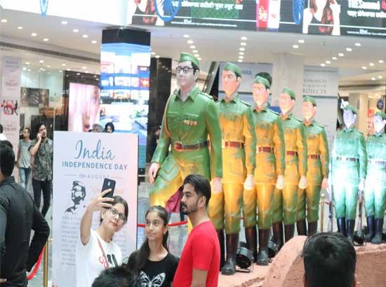 Elante Mall Pays Tribute to Subhash Chandra Bose
