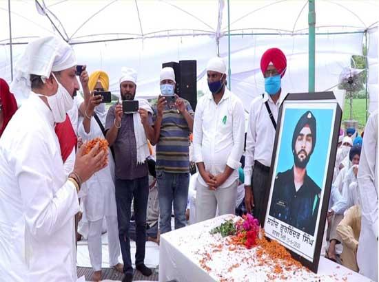 Singla announces construction of new road to commemorate sacrifice of Gurbinder Singh
