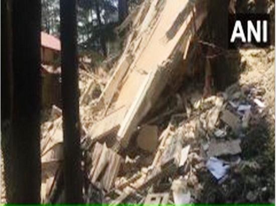 Five storey building collapsed in HP's Shimla