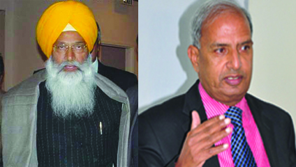SS Dhindsa, Harcharan Bains Chairman and Deputy Chairman of the SAD Campaign Committee for assembly poll