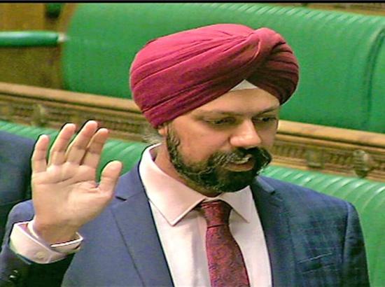 UK Sikh MP, Tan Dhesi demands general election in Britain 
