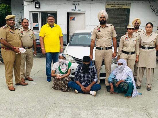 Counter Intelligence and Kapurthala Police bust another major inter-state heroin smuggling racket 
 